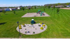 shamrock park, wrightstown wi, aerial photos of wrightstown wi,arial photos of wrightstown wisconsin,drone photography of wrightstown wi