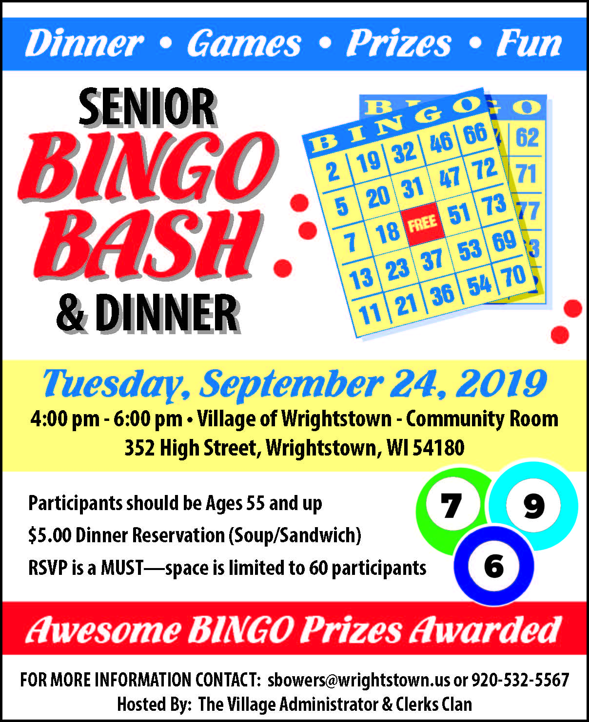 Village square bingo home page